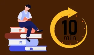A student is studying and want to finish his homework fast particularly in 10 minutes.