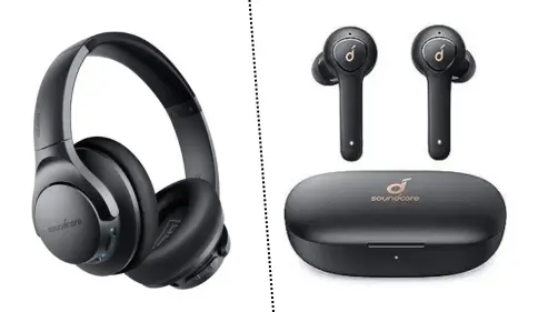 dorm room essentials for guys: Noise cancelling headphones and eards