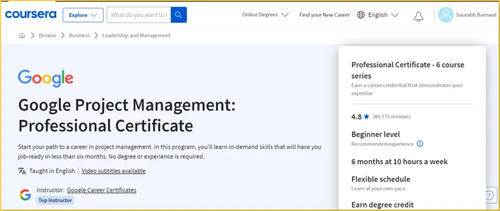 Google Project Management Professional Certificate Review: Everything you need to know about this certification