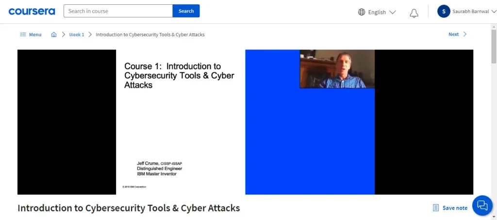 IBM Cybersecurity Professional Certificate Review 