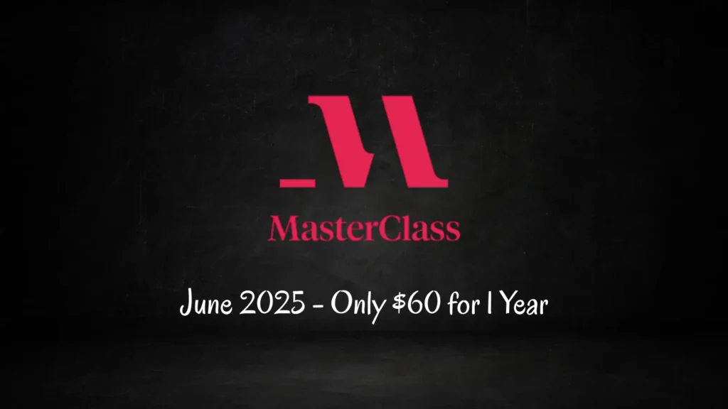 MasterClass Discount - 50% Off (June 2025)