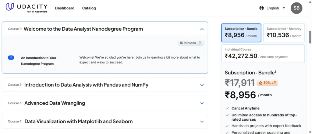 Udacity 50% Off Sale - October 2025