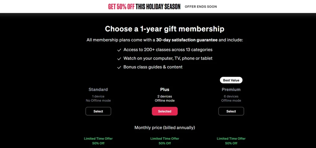 Save 50% on MasterClass Holiday Sale Started } Expires 25 December 2025