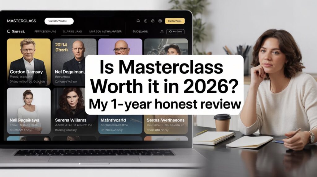 Sharing my MasterClass Review : What I Loved, What I Didn’t, Pricing, Trial & Is It Worth It in 2026?