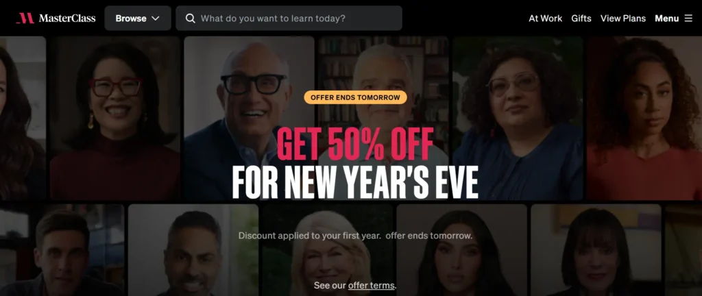 MasterClass-subscription-Discount-Offer-50-Off