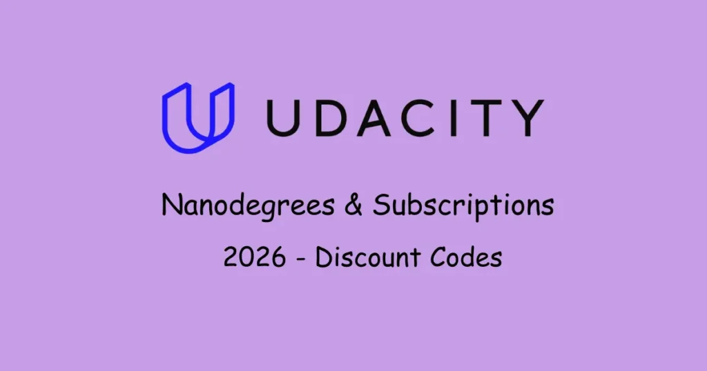 Udacity discount offers, coupons code 2026