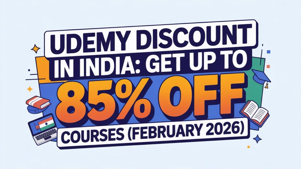 Udemy discount offer - on individual courses and subscriptions