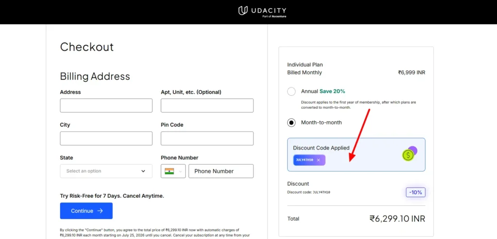 Udacity latest discount for July 2026 - 50% OFF and 10% OFF